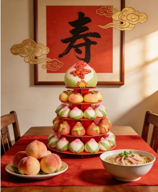 仅限西安市三环内派送【非遗美食丨 慕百滋中式蛋糕】甄选优质小麦，手工发酵制作，款式精致多样，生日、庆功宴、纪念日等多场景适用，中式蛋糕系列需提前3天预定，下单后不支持退款~ 商品图0