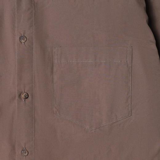 SDSA男士秋冬新款痞帅男装韩版百搭纯色翻领长袖衬衫舒适休闲衬衣 商品图3