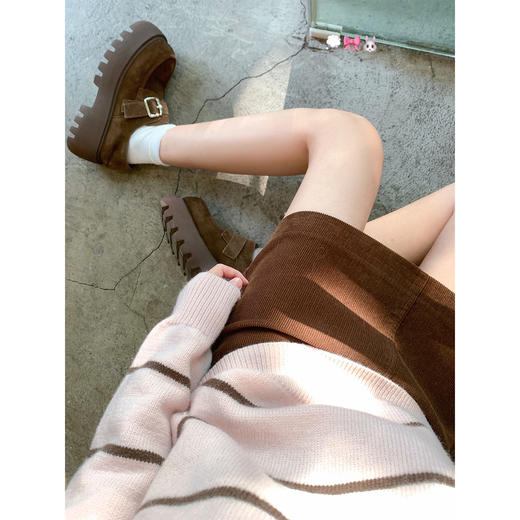 <曾小咸推荐>3.7现货秒杀 ！微信超特价！韩系条纹翻领毛衣 日常189.99 立减100 秒杀89.99！！ 商品图2