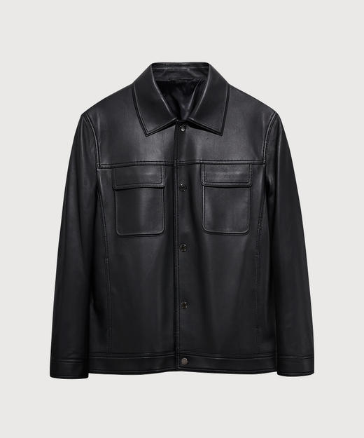 九牧王男装  皮衣FL1550612 商品图1