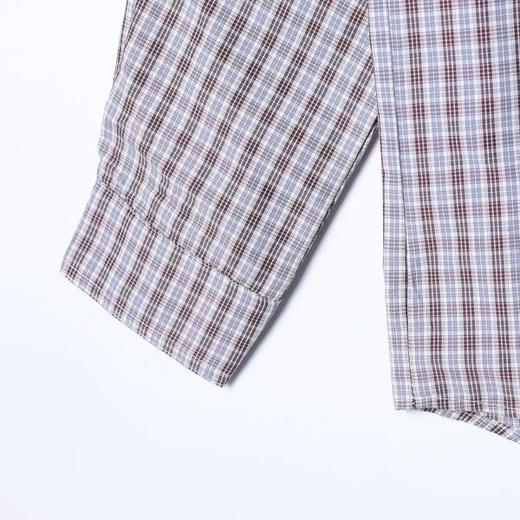 B8031SDSA男士秋冬新款痞帅男装美式复古格子连帽长袖衬衫百搭开衫衬衣 商品图4