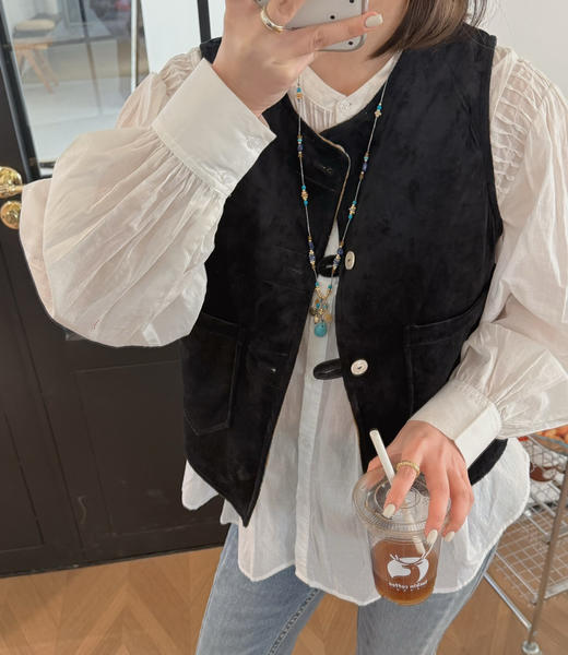 新年双面穿国风马甲背心 商品图4