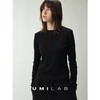 UMILAB｜糯糯T*慕斯羊毛棉混纺软糯回弹修身显瘦百搭长袖T恤T783W 商品缩略图2