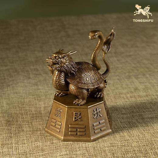 铜师傅《青龙》《白虎》《朱雀》《玄武》青铜摆件 家居装饰品 商品图4