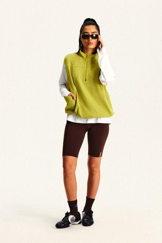 CryingCenter 网球线迹空气马甲网眼套头背心 哭喊中心 商品图1