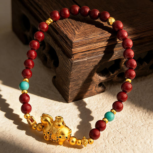 【新年福利 任选规格 买一送一】BAOFANDI宝梵迪2026新年爆款新中式国风百搭朱砂手串合集 商品图0