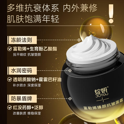 绽妍富勒烯臻颜抗皱面霜 48g/瓶 商品图1