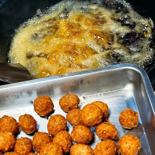 [最农公社]农家柴火手打香堂芋肉圆500g*2袋农家传统美味香芋肉丸（能下单就能发货） 商品图2