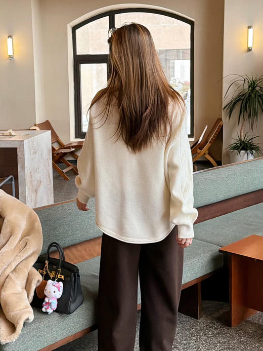 美丽奴羊毛立领毛衣，现货 商品图7