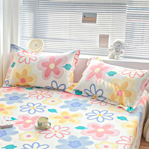 【品牌直发】加倍生活 亲肤舒适全棉纯棉印花枕套一对装 多色可选枕套 商品图2