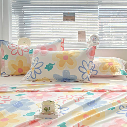 【品牌直发】加倍生活 亲肤舒适全棉纯棉印花枕套一对装 多色可选枕套 商品图5