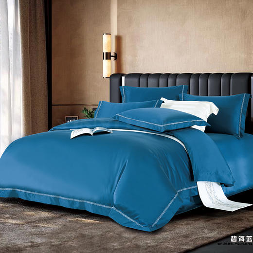 鑫缘 140支全棉贡缎四件套 DMF2418* 商品图11