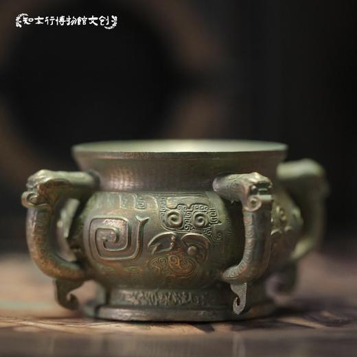 邢侯簋错金四神铜壶立体冰箱贴树脂材质河南旅游文创礼品小礼物 商品图1