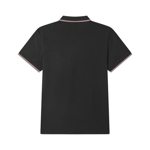 GXG男装夏季舒适透气快速导汗撞色拼接袖口经典翻领Polo衫K&C 商品图1