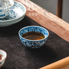 茶香记洪武拔白缠枝菊卧足杯主人杯青花陶瓷茶杯景德镇茶具100ml 商品缩略图3