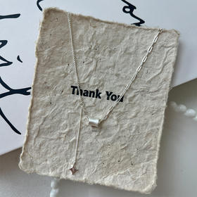 气质银色小蛮腰项链-纪念日百货门店同款 163893608