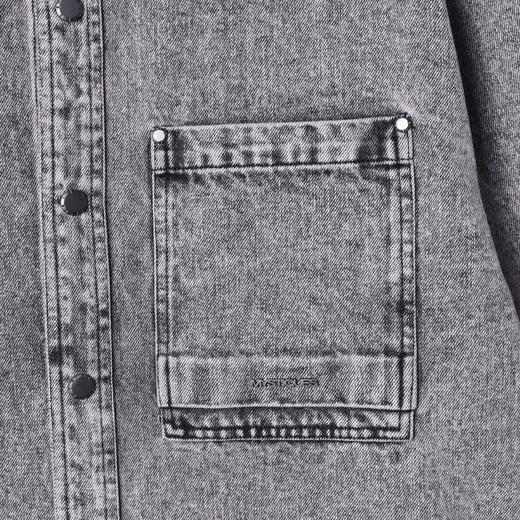 SDSA男士秋冬新款痞帅男装潮牌扎染牛仔长袖衬衫百搭时尚做旧衬衣 商品图3