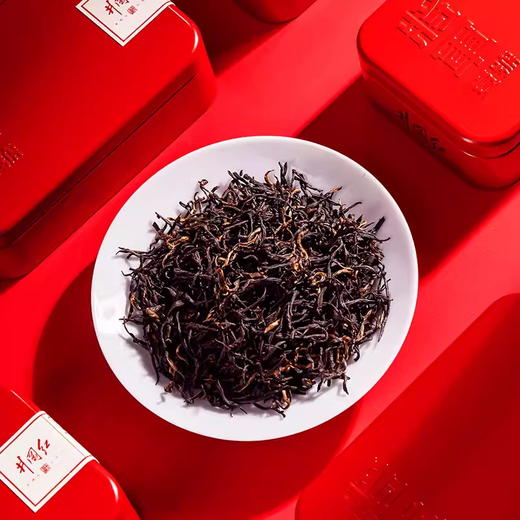 井冈红茶叶将军壹号礼盒特级红茶 浓郁桂圆香型 茶叶礼盒装送礼 商品图1