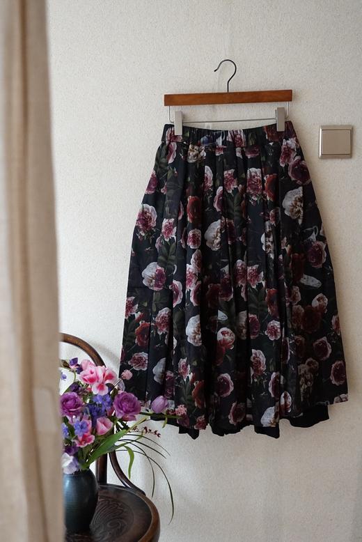 ECOLE DE CURIOSITES限定花纹半裙 商品图7