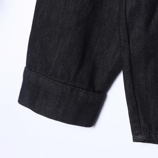 C2216SDSA男士秋冬新款痞帅男装潮牌简约时尚牛仔长袖衬衫百搭宽松衬衣 商品图4