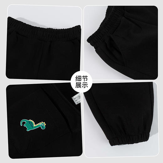 贝贝怡男童针织长裤ZB1FK006 商品图6