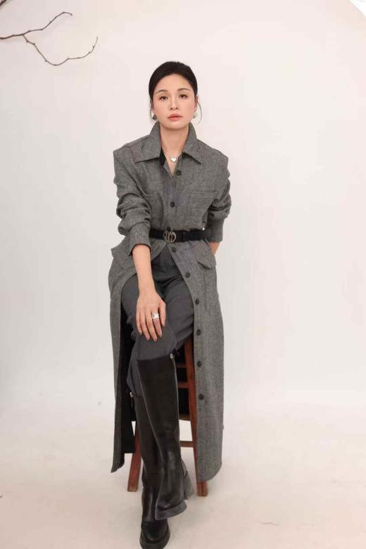 L57131#高知大女主两穿连衣裙外套 商品图1