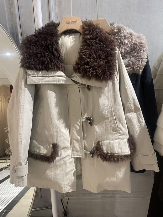 【门店同款】ENJOY冬季“游牧漫寻”大翻领羽绒派克服 167995951 商品图1