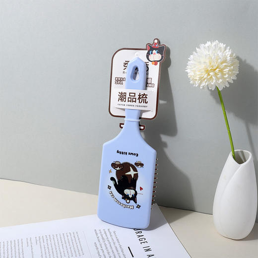 奶牛猫系列气囊按摩梳梳子-纪念日百货门店同款168997756 商品图3