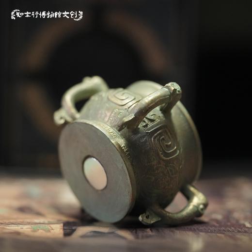 邢侯簋错金四神铜壶立体冰箱贴树脂材质河南旅游文创礼品小礼物 商品图3