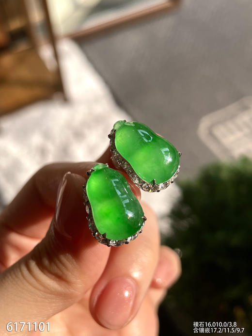 福瓜耳钉【6171101】具体价格微信咨询 商品图1