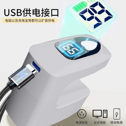 美甲小灯手持宿舍便携长续航LED小型充电手电筒速干美甲灯专用 商品图3