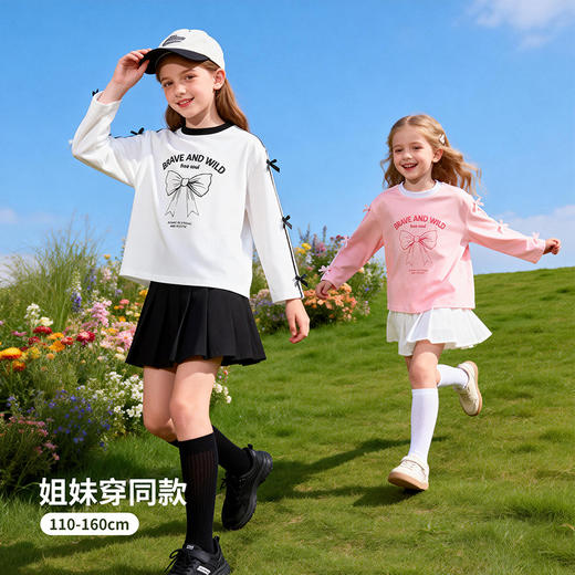 贝贝怡女童长袖T恤ZB1FS022 商品图6