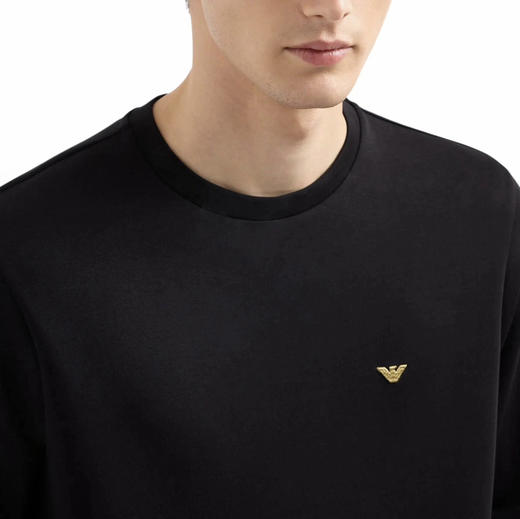 阿玛尼男士小标刺绣圆领卫衣011903 商品图2