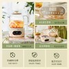 【金皇会员179金币专享】美的（Midea）花漾0胶水全玻璃全自动养生壶 办公室多功能煮茶壶 烧水壶恒温电热水壶煮茶器花茶壶1L YS10B101 商品缩略图2