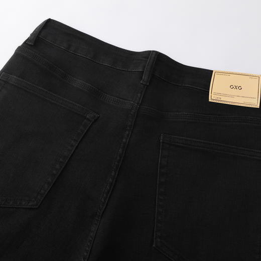 GXG男装26春季时尚简约经典百搭弹力亲肤舒适直筒休闲男式牛仔裤K&C 商品图7