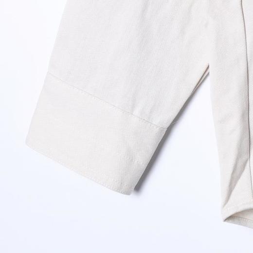 9219SDSA男士秋冬新款痞帅男装休闲时尚纽扣立领长袖衬衫百搭纯色衬衣 商品图4