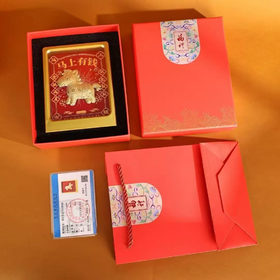 【过年不打烊】含20mg足金‼️【马上有钱足金999摆台】买就送财库手机贴+栖霞寺祈福卡