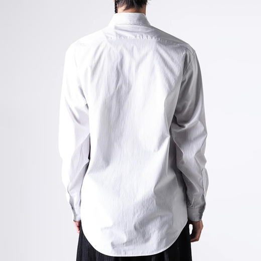 KHOKI Applique detail shirt 不对称贴花长袖衬衫 商品图3