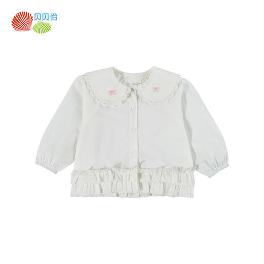 贝贝怡女童长袖衬衫ZB1FS014 商品图7