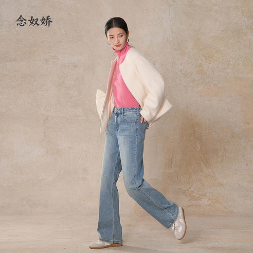 【商场同款】CNT5B79 “ 星光裤 ” 碎钻滤镜，精致细腻小直筒裤型不挑腿型 商品图10