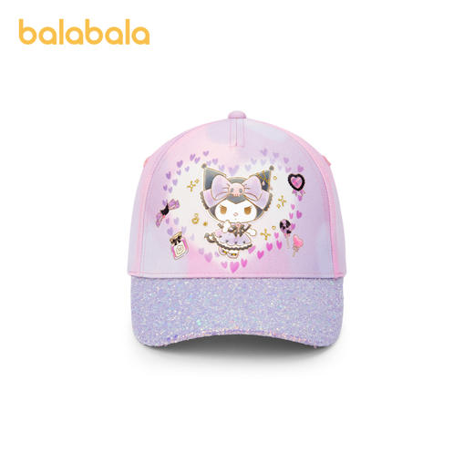 【三丽鸥IP】巴拉巴拉儿童帽子女童小童棒球帽闪光甜美时尚户外 商品图4