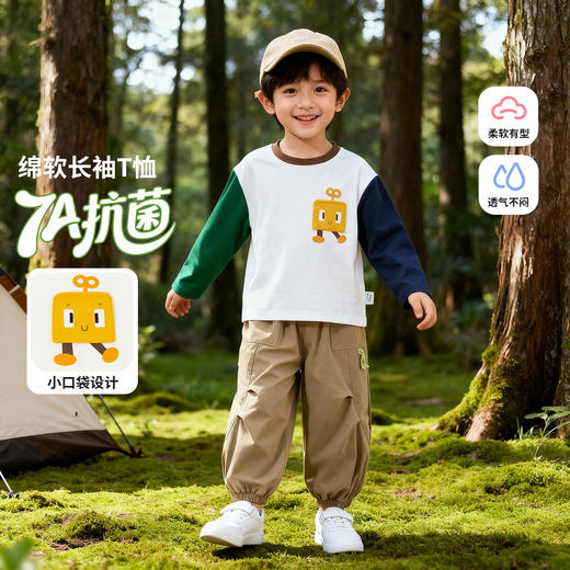贝贝怡男童长袖T恤ZB1FS003 商品图5
