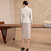 IWY/高级感职业西装套裙女长袖西服包臀裙正式场合两件套通勤装CS2734 商品缩略图4