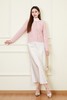 amadella 粉色气质小香风星光亮片针织开衫 21811 商品缩略图1