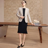IWY/气质英伦风总裁西装套裙女春季高级感职场穿搭连衣裙两件套C2734+Q1422 商品缩略图1