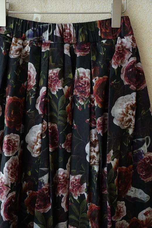 ECOLE DE CURIOSITES限定花纹半裙 商品图9