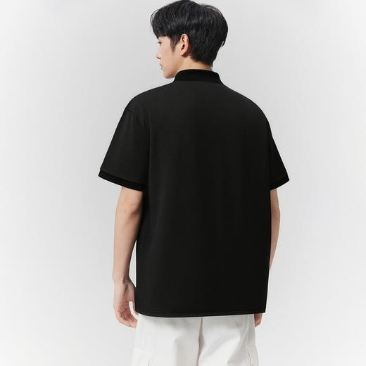 GXG男装【含莫代尔】26夏季日常简约翻领轻薄凉感男式短袖POLO衫K&C 商品图2