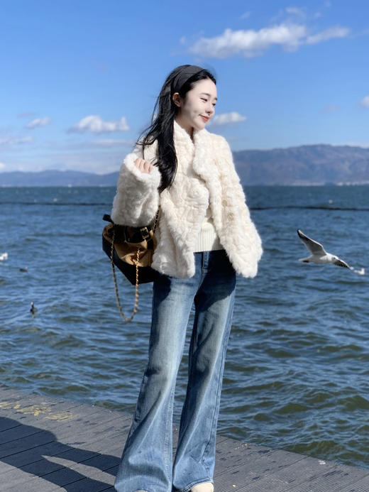 【百图lulu定制】【高原皮草】 毛质厚实 精致优雅 皮草外套 商品图7