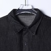 C2216SDSA男士秋冬新款痞帅男装潮牌简约时尚牛仔长袖衬衫百搭宽松衬衣 商品缩略图2