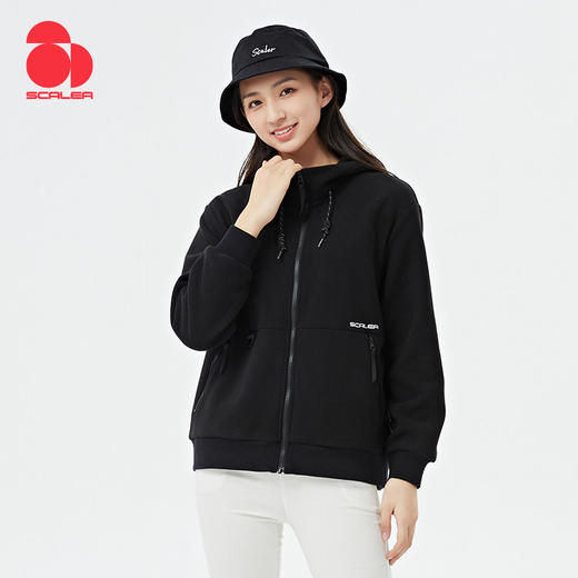 +【乐粉专属】SCALER思凯乐户外抓绒衣男女春秋季抗静电加厚羊羔绒外套保暖立领F5212516/F5202516 商品图2